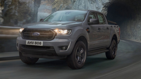 Cận cảnh mẫu bán tải Ford Ranger phiên bản đặc biệt Wolftrak 2023