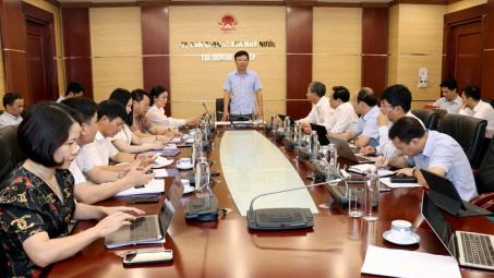 Ủy ban Quản lý vốn Nhà nước tại doanh nghiệp làm việc với Tập đoàn Điện lực Việt Nam