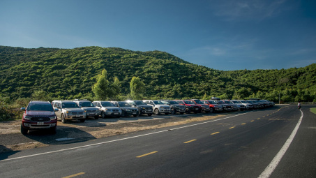 Hàng trăm xe Ford Everest tham gia hành trình Bigoff 2022 tại Phú Yên