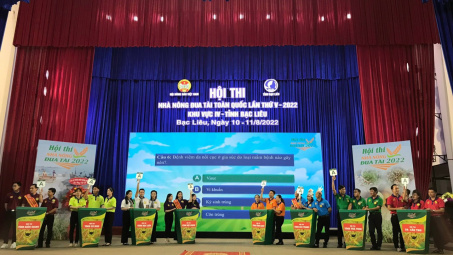 Mở màn thành công Hội thi Nhà nông đua tài toàn quốc lần thứ V, khu vực 4