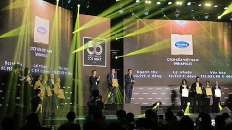 Vinamilk - 10 năm liền trong Top 50 doanh nghiệp niêm yết tốt nhất của Forbes Việt Nam
