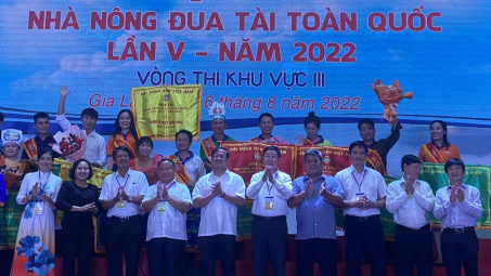 16 Hội Nông dân khu vực III tranh tài tại Hội thi Nhà nông đua tài toàn quốc lần thứ V