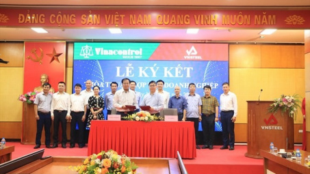 VNSTEEL ký kết thỏa thuận hợp tác với Tập đoàn Vinacontrol
