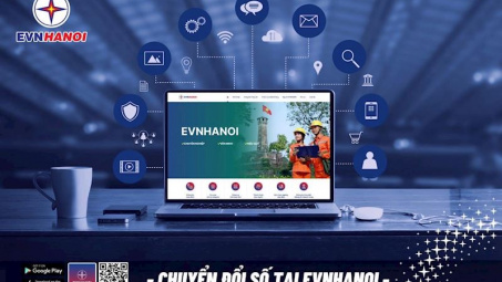 EVNHANOI: Nâng tầm trải nghiệm của khách hàng với dịch vụ điện “online”
