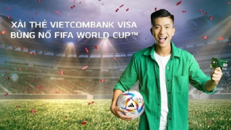 Dùng thẻ Vietcombank Visa trúng tour xem FIFA World Cup 2022