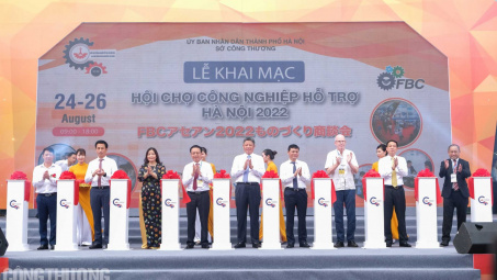 Hơn 250 gian hàng tham gia Hội chợ Công nghiệp hỗ trợ thành phố Hà Nội năm 2022