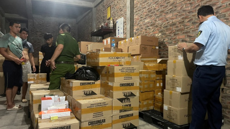 Bắc Ninh tạm giữ 41.500 sản phẩm mỹ phẩm Hàn Quốc có dấu hiệu nhập lậu