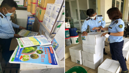 Đồng Tháp tạm giữ 200 kg thuốc bảo vệ thực vật không được phép sử dụng tại Việt Nam