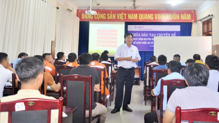 Trường Cao đẳng Điện lực miền Trung: Tổ chức khóa đào tạo “Phát hiện nguyên nhân và các giải pháp để giảm thiểu sự cố trong lưới điện phân phối”