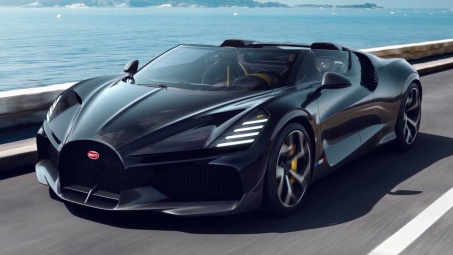 Bugatti W16 Mistral Roadster: Siêu phẩm 16 xi lanh, giá 5 triệu USD