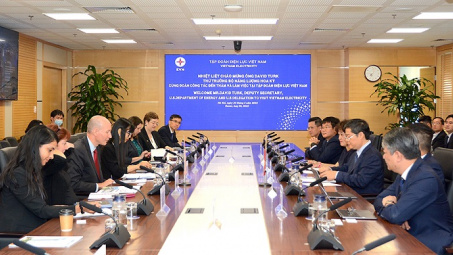 Tập đoàn Điện lực Việt Nam hợp tác với Bộ Năng lượng Mỹ