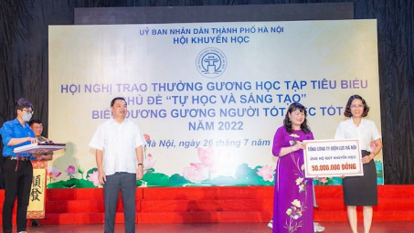 EVNHANOI đồng hành cùng Quỹ Khuyến học Thành phố Hà Nội