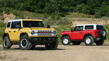 Ford Bronco Heritage 2023: Lựa chọn cao cấp lắp máy Ford Ranger
