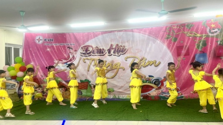 Nhiệt điện Thái Bình: Rộn ràng không khí Tết Trung thu