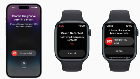 IPhone 14 và Apple Watch mới có thêm tính năng phát hiện tai nạn ô tô và gọi cứu hộ