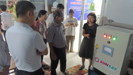 Quảng Nam: Nghiệm thu đề án “Hỗ trợ ứng dụng máy móc, thiết bị tiên tiến trong chế biến thực phẩm”.