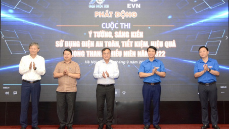 Phát động Cuộc thi “Ý tưởng, sáng kiến sử dụng điện tiết kiệm, an toàn, hiệu quả trong thanh thiếu niên” năm 2022