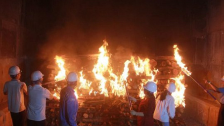 Xi măng Long Sơn: Nhóm lò dây chuyền 4