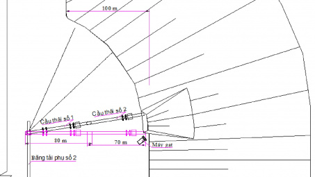 Nghiên cứu lựa chọn giải pháp đổ thải đất đá bằng băng tải theo hình thức bãi thải cao trong điều kiện bãi thải Bàng Nâu, Cao Sơn