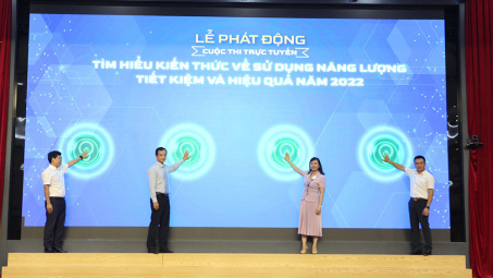 Phát động cuộc thi trực tuyến "Tìm hiểu kiến thức về sử dụng năng lượng tiết kiệm và hiệu quả năm 2022"
