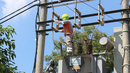 Điện lực Vĩnh Phúc đảm bảo vận hành an toàn hệ thống điện mùa mưa bão 2022