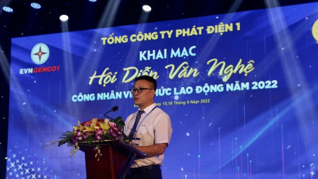 Cuốn hút và sôi động Hội diễn văn nghệ công nhân viên chức lao động EVNGENCO1 năm 2022