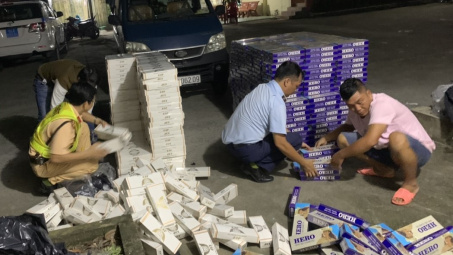 Vĩnh Long ngăn chặn thành công gần 15.000 bao thuốc lá nhập lậu