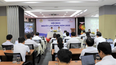 Tổng công ty Phát điện 3 tổ chức Hội nghị Người lao động năm 2022