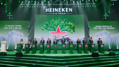Heineken khánh thành Nhà máy bia lớn nhất Đông Nam Á tại Việt Nam