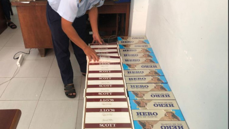 Long An xử lý nghiêm các đối tượng vận chuyển, kinh doanh thuốc lá điếu nhập lậu