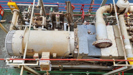 Sửa chữa thành công trục động cơ tổ hợp máy nén khí thấp áp trên giàn nén khí cho PVGas