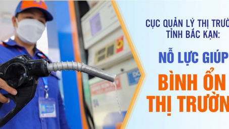 Cục QLTT Bắc Kạn: Nỗ lực giúp bình ổn thị trường