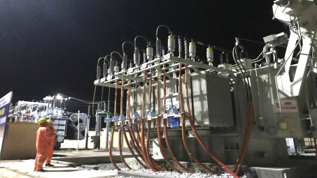PC Vĩnh Phúc đóng điện dự án lắp đặt MBA T2 TBA 110kV Tam Đảo