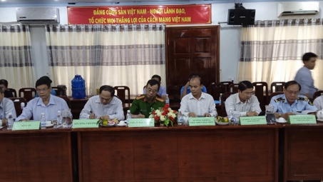 Đoàn kiểm tra liên ngành Trung ương số 6 làm việc tại tỉnh Vĩnh Long