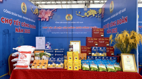 “Chợ Tết Công đoàn”: Chương trình được đoàn viên, người lao động TKV đón chờ