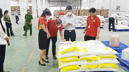 Đoàn liên ngành TW số 6 kiểm tra công tác an toàn thực phẩm tại Tiền Giang