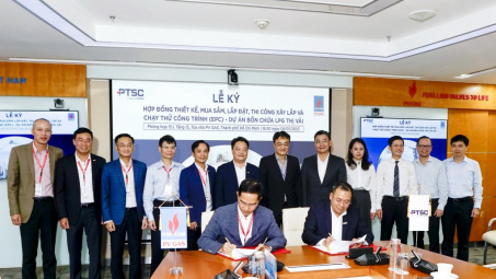 Ký hợp đồng EPC dự án Bồn chứa LPG Thị Vải