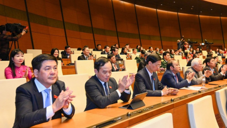 Quốc hội thông qua Quy hoạch tổng thể quốc gia với đa số phiếu tán thành