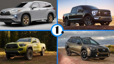 Top 20 xe ô tô bán chạy nhất tại Mỹ năm 2022