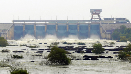 Mực nước hồ thủy điện ngày 9/10: Thủy điện Trị An xả tràn ngày cuối sau 6 tuần điều tiết hồ chứa liên tục