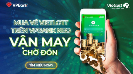 Vietlott đã trả thưởng hơn 8,5 tỷ đồng mua bằng tài khoản VPBank trong gần 3 năm