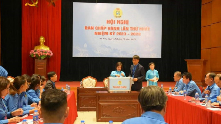 Bà Phạm Thị Thanh Tâm tái cử Chủ tịch Công đoàn Dệt May Việt Nam