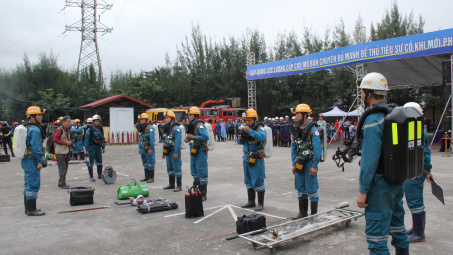 TKV: 16 Đội tham gia Hội thao Kỹ thuật cấp cứu mỏ bán chuyên năm 2023