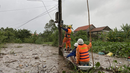 Ngành Công Thương sẵn sàng lực lượng, phương tiện ứng phó mưa lũ