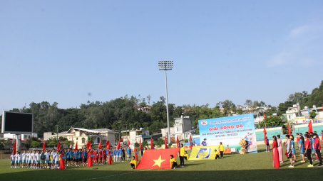 TKV chính thức khai mạc Giải bóng đá phong trào người lao động năm 2023