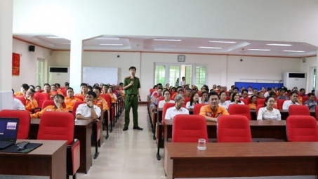 Nhiệt điện Bà Rịa nâng cao kỹ năng phòng cháy chữa cháy và cứu nạn cứu hộ