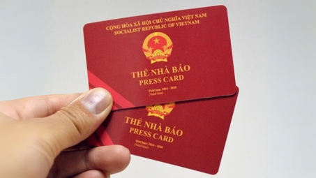 Bổ sung điều kiện cấp thẻ nhà báo