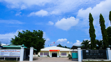 Bình Định: Hơn 87,2 tỷ đồng đầu tư xây dựng nhà máy may Vinatex Mỹ Chánh