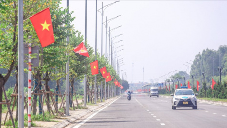 Thông xe đường nối trung tâm Hà Nội với Khu đô thị vệ tinh Sóc Sơn