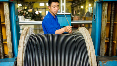 Nghi ngờ dùng nguyên liệu Trung Quốc, Hoa Kỳ điều tra chống lẩn tránh với dây cáp nhôm Việt Nam